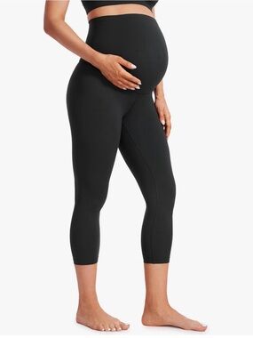 CRZ YOGA Maternity Capri Leggings 21”